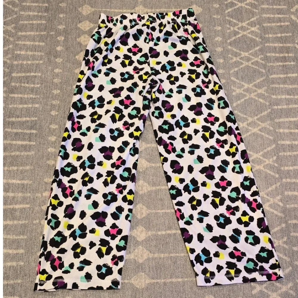 Total Girl Kids Size‎ L(14) Pajama Pants Leopard Print Lounge Sleep Bottoms